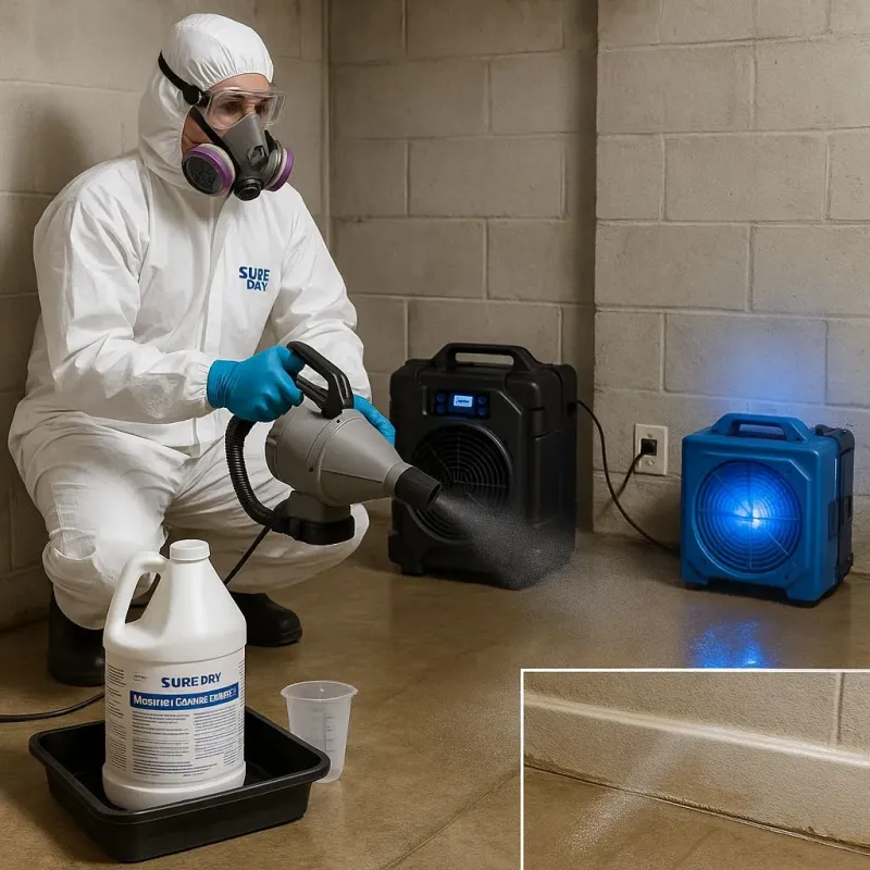Sanitization and Odor Removal process in Pinconning, MI