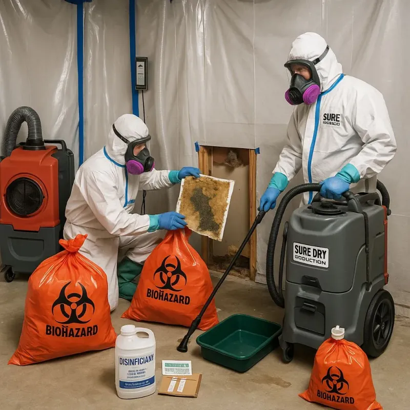 Contaminated Water Handling Protocols process in Pinconning, MI
