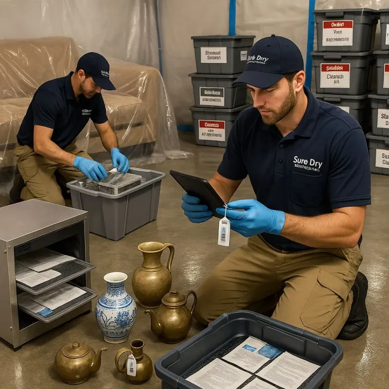 Content Protection and Restoration process in Pinconning, MI